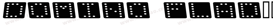 Domino flad字体转换